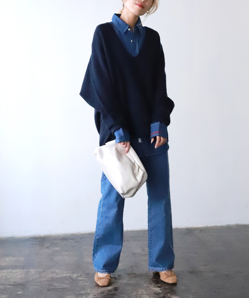 SLOBE IENA（スローブイエナ）の「SLOBE IENA スクエアバレエシューズ◆（バレエシューズ・レディース・ブルー/パープル/キャメル/ブラック・23cm/23.5cm/24.5cm/22.5cm/24cm）」の14枚目の写真