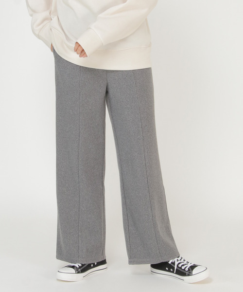 LBC(エルビーシー)の「センターシームサカリバパンツ(その他パンツ・レディース・オレンジ/グレー・M)」の2枚目の写真