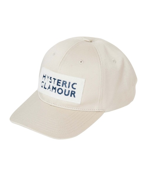 HYSTERIC GLAMOUR(ヒステリックグラマー)の「ロゴベルクロパッチ キャップ(キャップ・メンズ・チャコール/ブラック/アイボリー・FREE)」の4枚目の写真