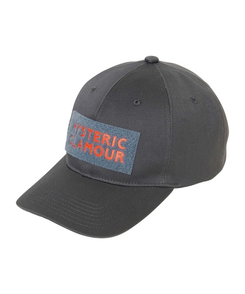 HYSTERIC GLAMOUR(ヒステリックグラマー)の「ロゴベルクロパッチ キャップ(キャップ・メンズ・チャコール/ブラック/アイボリー・FREE)」の10枚目の写真