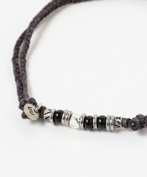 wakami(ワカミ)の「wakami × BEAMS / 別注 アンクレット 2本セット 2022(アンクレット・メンズ・チャコールグレー/ベージュ/オリーブ/ライトカーキ/ブルー/オレンジ/マルチ・ONE SIZE)」の15枚目の写真