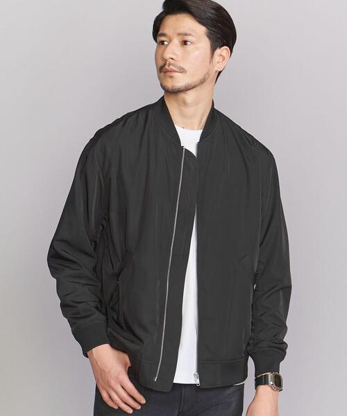 BEAUTY&YOUTH UNITED ARROWS（ビューティーアンドユースユナイテッドアローズ）の「【WEB限定 WARDROBE SMART】by ブライトツイル MA-1（MA-1・メンズ・ブラック/オリーブ・S/M/L/XL）」の5枚目の写真