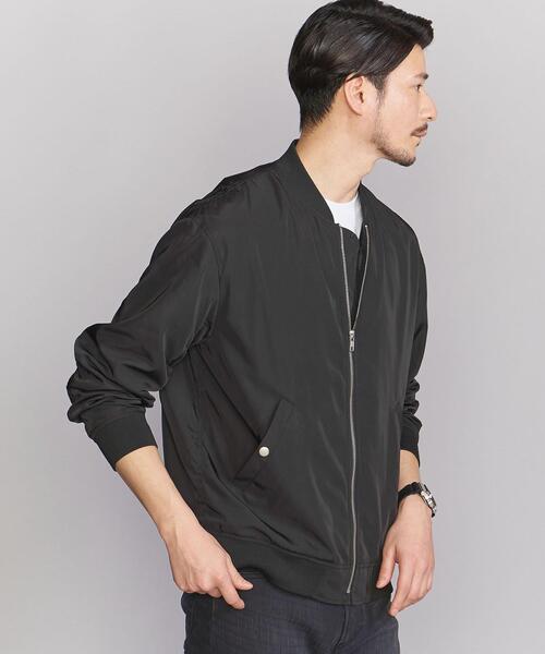 BEAUTY&YOUTH UNITED ARROWS（ビューティーアンドユースユナイテッドアローズ）の「【WEB限定 WARDROBE SMART】by ブライトツイル MA-1（MA-1・メンズ・ブラック/オリーブ・S/M/L/XL）」の7枚目の写真