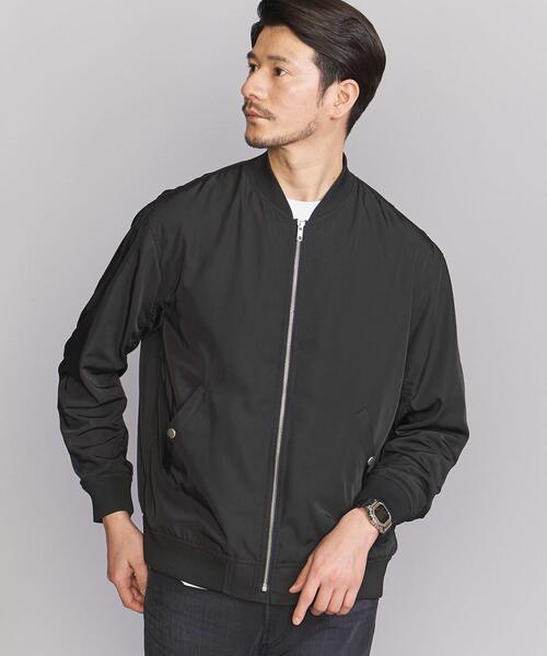 BEAUTY&YOUTH UNITED ARROWS（ビューティーアンドユースユナイテッドアローズ）の「【WEB限定 WARDROBE SMART】by ブライトツイル MA-1（MA-1・メンズ・ブラック/オリーブ・S/M/L/XL）」の9枚目の写真