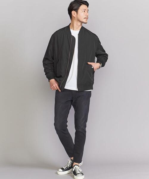 BEAUTY&YOUTH UNITED ARROWS（ビューティーアンドユースユナイテッドアローズ）の「【WEB限定 WARDROBE SMART】by ブライトツイル MA-1（MA-1・メンズ・ブラック/オリーブ・S/M/L/XL）」の11枚目の写真