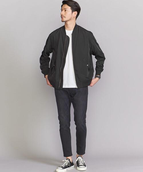BEAUTY&YOUTH UNITED ARROWS（ビューティーアンドユースユナイテッドアローズ）の「【WEB限定 WARDROBE SMART】by ブライトツイル MA-1（MA-1・メンズ・ブラック/オリーブ・S/M/L/XL）」の12枚目の写真