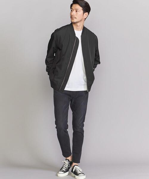 BEAUTY&YOUTH UNITED ARROWS（ビューティーアンドユースユナイテッドアローズ）の「【WEB限定 WARDROBE SMART】by ブライトツイル MA-1（MA-1・メンズ・ブラック/オリーブ・S/M/L/XL）」の14枚目の写真