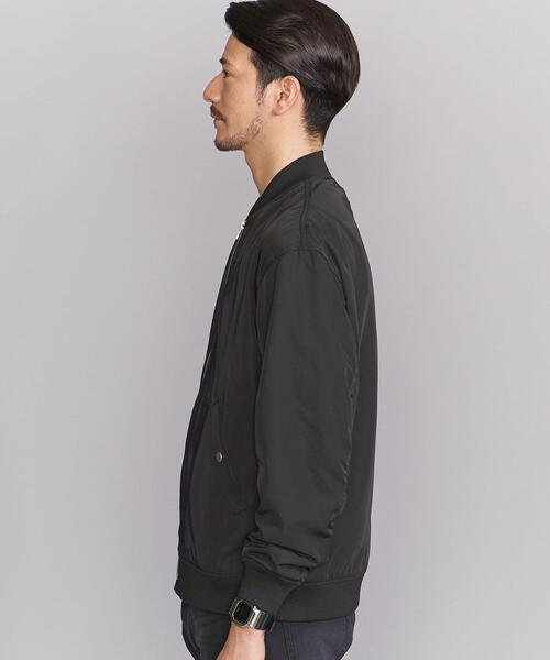 BEAUTY&YOUTH UNITED ARROWS（ビューティーアンドユースユナイテッドアローズ）の「【WEB限定 WARDROBE SMART】by ブライトツイル MA-1（MA-1・メンズ・ブラック/オリーブ・S/M/L/XL）」の17枚目の写真