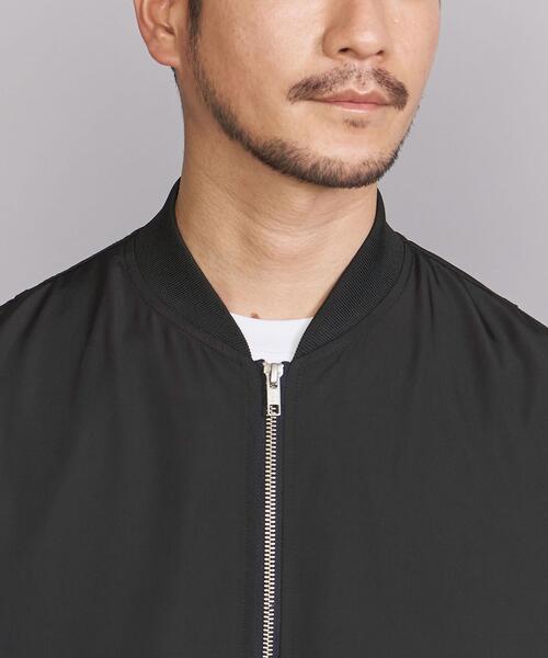 BEAUTY&YOUTH UNITED ARROWS（ビューティーアンドユースユナイテッドアローズ）の「【WEB限定 WARDROBE SMART】by ブライトツイル MA-1（MA-1・メンズ・ブラック/オリーブ・S/M/L/XL）」の19枚目の写真