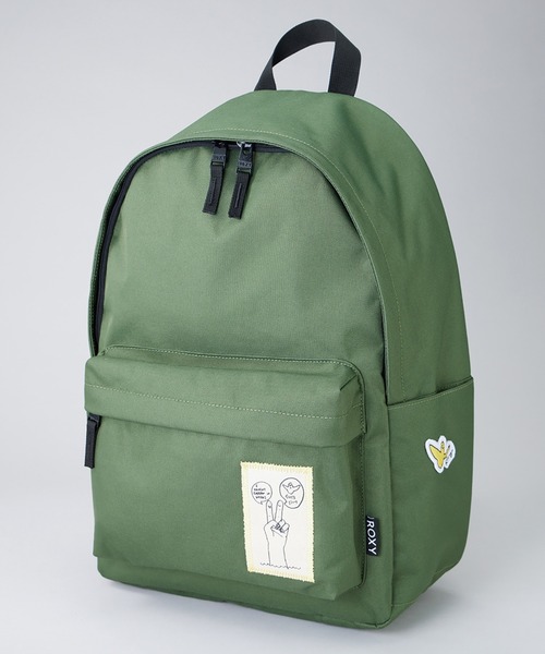 ROXY(ロキシー)の「MARK GONZALES BACKPA/ロキシーマークゴンザレスコラボバックパック(バックパック/リュック・レディース・カーキ/ブラック・FREE)」の5枚目の写真