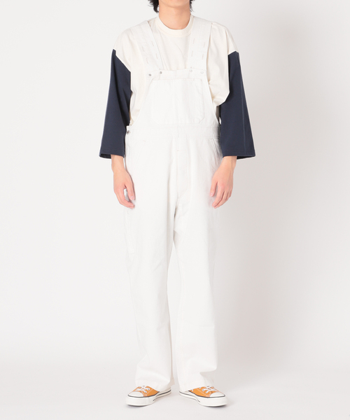 WHITE FIELD × 6(ROKU) OVERALL オーバーオール S 6（ロク）の「＜WHITE FIELD × 6(ROKU) ＞OVERALL