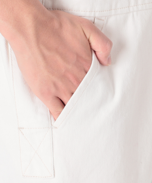 JOURNAL STANDARD（ジャーナルスタンダード）の「【WHITE FIELD/ホワイトフィールド】別注 ビンテージオーバーオール“白”（サロペット/オーバーオール・メンズ・ホワイト・MEDIUM/LARGE）」の18枚目の写真