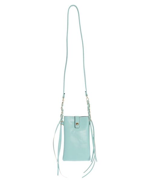 MERCURYDUO(マーキュリーデュオ)の「【MERCURYDUO×新希咲乃】配色ミニポシェット(ショルダーバッグ・レディース・アイボリー/ミント/シルバー・FREE)」の1枚目の写真