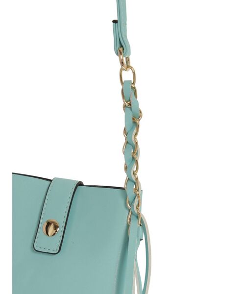 MERCURYDUO(マーキュリーデュオ)の「【MERCURYDUO×新希咲乃】配色ミニポシェット(ショルダーバッグ・レディース・アイボリー/ミント/シルバー・FREE)」の22枚目の写真