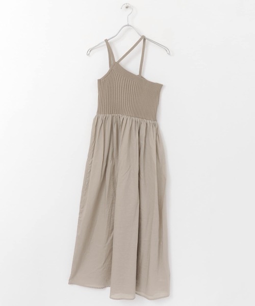 KBF（ケイビーエフ）の「キャミソールワンピース（ワンピース・レディース・ベージュ・ONE）」の14枚目の写真