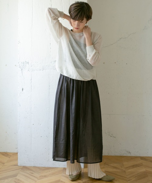 KBF（ケイビーエフ）の「キャミソールワンピース（ワンピース・レディース・ベージュ・ONE）」の8枚目の写真