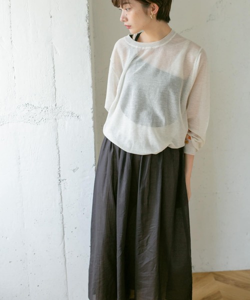 KBF（ケイビーエフ）の「キャミソールワンピース（ワンピース・レディース・ベージュ・ONE）」の15枚目の写真