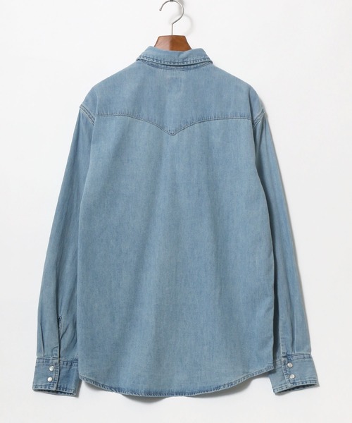 Levi's(リーバイス)の「Levi's /リーバイス クラッシックウエスタンデニムシャツ(シャツ/ブラウス・メンズ・ネイビー/サックスブルー/ブルー/ブルー系その他・S/M/L)」の14枚目の写真