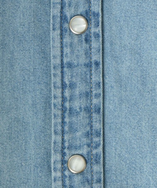 Levi's(リーバイス)の「Levi's /リーバイス クラッシックウエスタンデニムシャツ(シャツ/ブラウス・メンズ・ネイビー/サックスブルー/ブルー/ブルー系その他・S/M/L)」の18枚目の写真