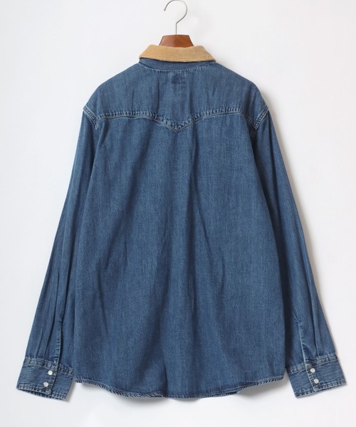 Levi's(リーバイス)の「Levi's /リーバイス クラッシックウエスタンデニムシャツ(シャツ/ブラウス・メンズ・ネイビー/サックスブルー/ブルー/ブルー系その他・S/M/L)」の11枚目の写真