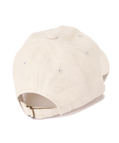 N.（N. Natural Beauty Basic）（エヌエヌナチュラルビューティーベーシック）の「麻混キャップ（キャップ・レディース・ブラック/ベージュ・FREE）」の5枚目の写真