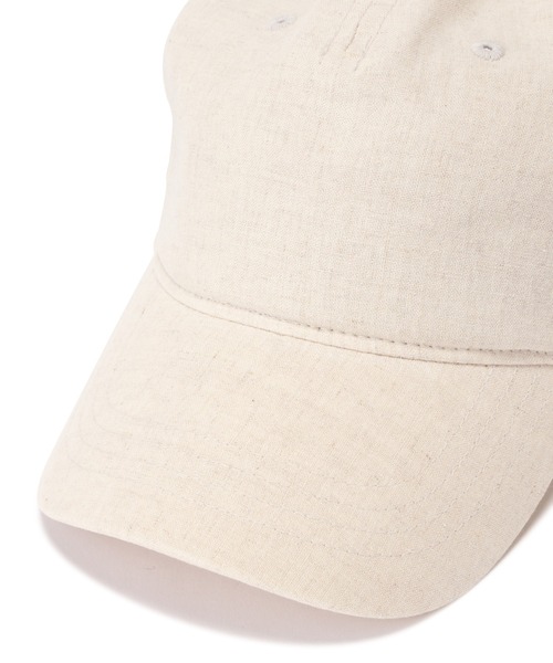 N.（N. Natural Beauty Basic）（エヌエヌナチュラルビューティーベーシック）の「麻混キャップ（キャップ・レディース・ブラック/ベージュ・FREE）」の7枚目の写真