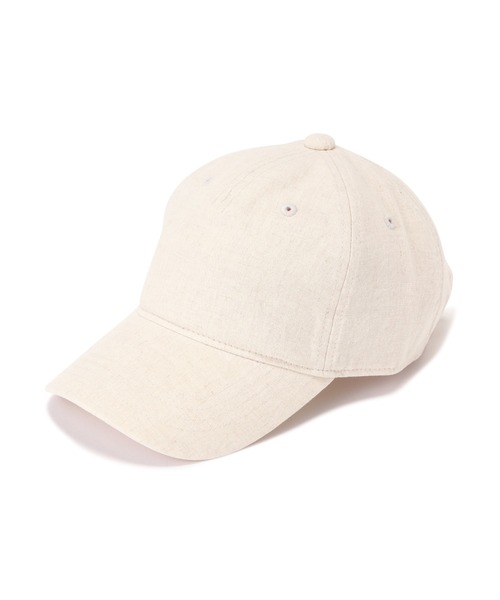 N.（N. Natural Beauty Basic）（エヌエヌナチュラルビューティーベーシック）の「麻混キャップ（キャップ・レディース・ブラック/ベージュ・FREE）」の10枚目の写真