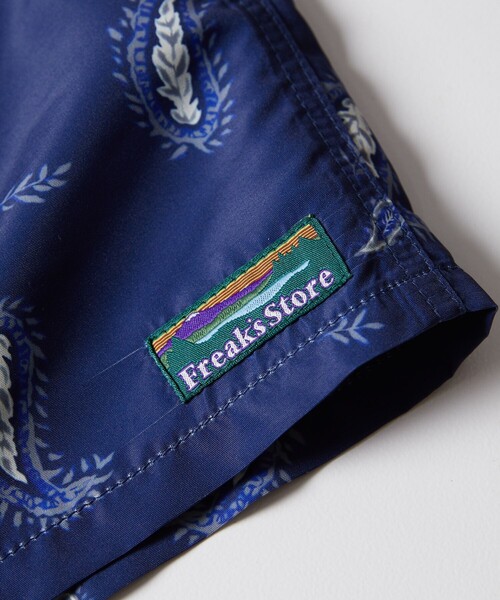 FREAK'S STORE（フリークスストア）の「【限定展開】 コットンナイロン ショーツ/レオパード/ペイズリー/フローラル（その他パンツ・メンズ・ロイヤルブルー/グレイッシュブルー/ブラック/ブルー系その他/ブラック系その他/ベージュ/マスタード/ブルー系その他2/オリーブ/レオパード/パープル・LARGE/MEDIUM/SMALL）」の16枚目の写真