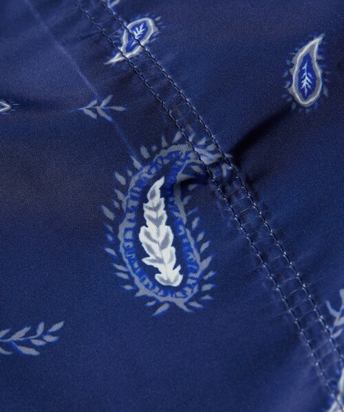 FREAK'S STORE（フリークスストア）の「【限定展開】 コットンナイロン ショーツ/レオパード/ペイズリー/フローラル（その他パンツ・メンズ・ロイヤルブルー/グレイッシュブルー/ブラック/ブルー系その他/ブラック系その他/ベージュ/マスタード/ブルー系その他2/オリーブ/レオパード/パープル・LARGE/MEDIUM/SMALL）」の17枚目の写真