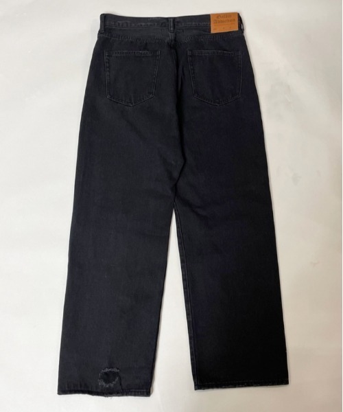 GALLIS ADDICTION（ガリスアディクション）の「GA DAMAGE WIDE DENIM PANTS（デニムパンツ・メンズ・ブラック/インディゴブルー・M/L）」の11枚目の写真