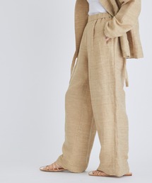 【sana for ADAM ET ROPE'】Wide Pants (Linen Twill)