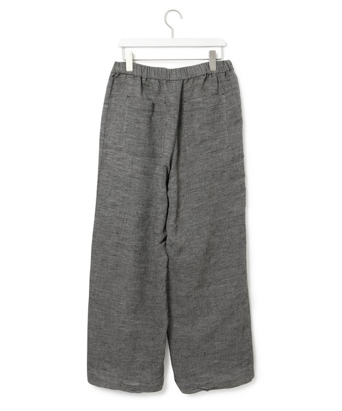 ADAM ET ROPE'(アダムエロペ)の「【sana for ADAM ET ROPE'】Wide Pants (Linen Twill)(その他パンツ・レディース・ブラック/カーキ・FREE/フリー)」の15枚目の写真