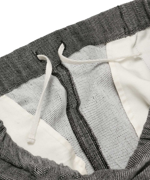 ADAM ET ROPE'(アダムエロペ)の「【sana for ADAM ET ROPE'】Wide Pants (Linen Twill)(その他パンツ・レディース・ブラック/カーキ・FREE/フリー)」の5枚目の写真