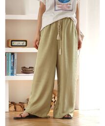 Ungrid | サテンラフパンツ(その他パンツ)