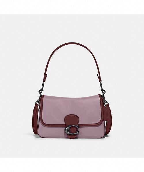 COACH（コーチ）の「ソフト タビー ショルダー バッグ カラーブロック 