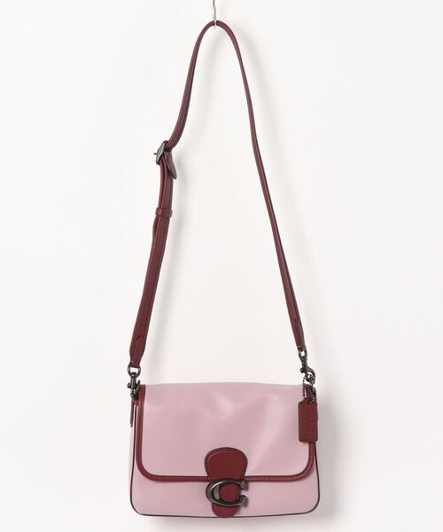 COACH ソフト タビー ショルダーバッグ カラーブロック COACH（コーチ）の「ソフト タビー ショルダー バッグ カラーブロック