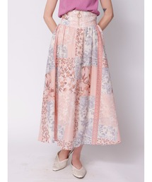 TONAL | パッチワークフラワーコルセットスカート(スカート)