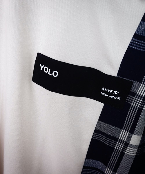 AFYF(エーエフワイエフ)の「AFYFSIDE CHECK SS/オーバーサイズ サイドチェックTシャツ 半袖(Tシャツ/カットソー・メンズ・ホワイト系その他/ブラック系その他/ベージュ系その他/ホワイト系その他2/ベージュ系その他2・FREE)」の21枚目の写真