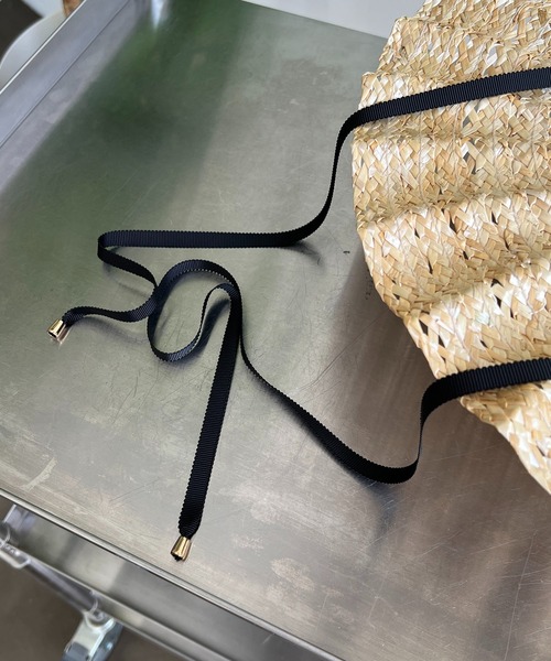 CAPRICIEUX LE'MAGE(カプリシューレマージュ)の「なみなみハット(ハット・レディース・ベージュ/ブラック・FREE)」の13枚目の写真