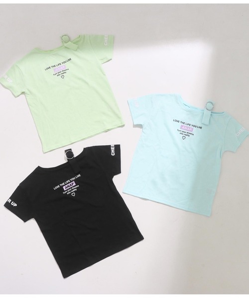 ANAP kids(アナップキッズ)の「肩ベルトワンショルダーチュニック(チュニック・キッズ・ミント/サックスブルー/ブラック・110cm/130cm/120cm)」の15枚目の写真