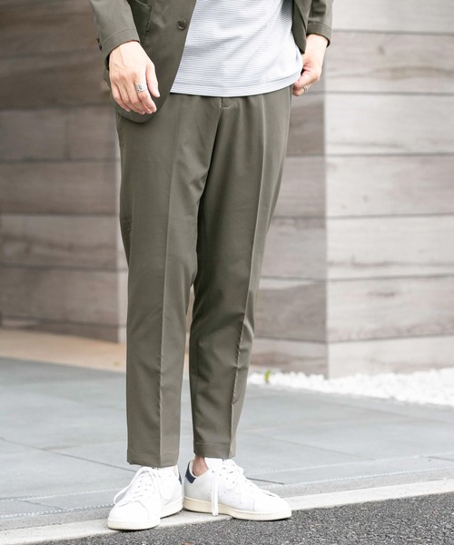 URBAN RESEARCH DOORS(アーバンリサーチドアーズ)の「LIFE STYLE TAILOR Comfortable Pants(スーツパンツ・メンズ・ネイビー/カーキ・MEDIUM/SMALL/X-LARGE/LARGE)」の3枚目の写真