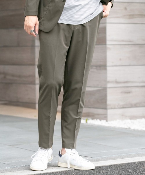 URBAN RESEARCH DOORS(アーバンリサーチドアーズ)の「LIFE STYLE TAILOR Comfortable Pants(スーツパンツ・メンズ・ネイビー/カーキ・MEDIUM/SMALL/X-LARGE/LARGE)」の4枚目の写真