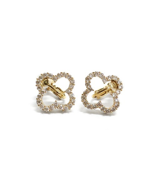 at.(アット)の「【at.】フラワーピアス・イヤリング(ピアス(両耳用)・レディース・ゴールド/ゴールド系その他・FREE)」の17枚目の写真