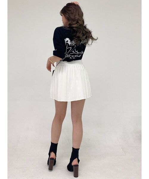 GYDA（ジェイダ）の「BABY A GO GO UNISEX Tシャツ（Tシャツ/カットソー・レディース・ブラック/オフホワイト・FREE）」の20枚目の写真