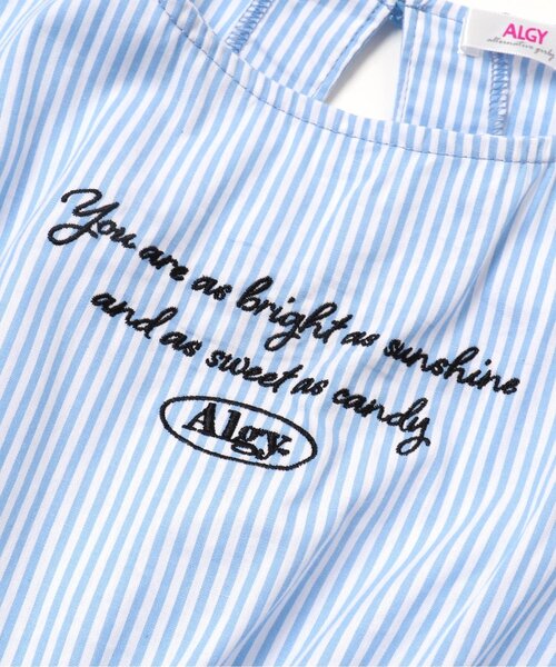 algy（アルジー）の「ポシェット付きワンピ（ワンピース・キッズ・サックスブルー/ブラック/ミント・MEDIUM/X-SMALL/XX-SMALL/XXX-SMALL/SMALL）」の5枚目の写真