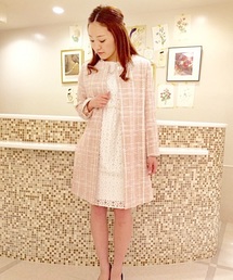 La TOTALITE | ツイードノーカラーコート(その他アウター)