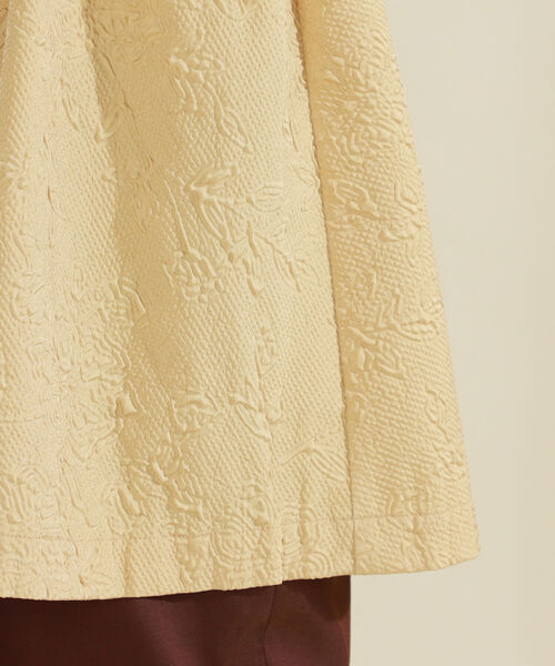 Ray BEAMS（レイビームス）の「Ray BEAMS / フクレ ジャカード キャミソール（キャミソール・レディース・ブラック/クリーム・1/0）」の21枚目の写真