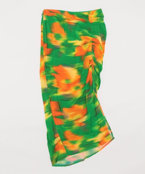 Desigual(デシグアル)の「ロングスカート LANA(スカート・レディース・グリーン・S/M/L/XL/XS)」の6枚目の写真
