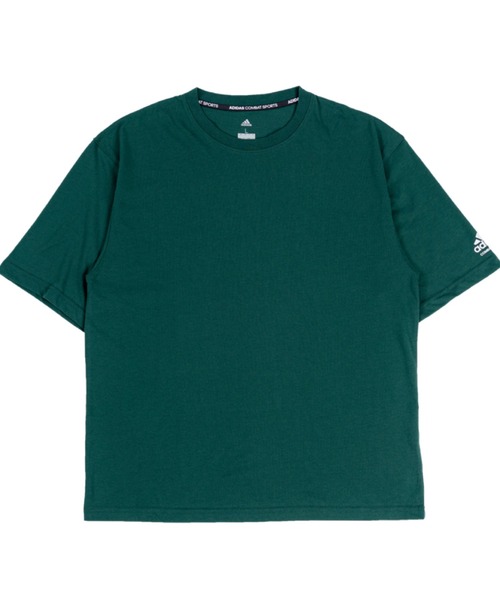 adidas(アディダス)の「adidas combat sports / ワンポイントロゴ入りビッグTシャツ(Tシャツ/カットソー・レディース・アイボリー/ダークグリーン/ホワイト/ブラック・MEDIUM/LARGE)」の4枚目の写真