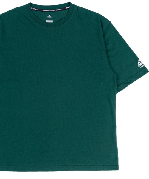 adidas(アディダス)の「adidas combat sports / ワンポイントロゴ入りビッグTシャツ(Tシャツ/カットソー・レディース・アイボリー/ダークグリーン/ホワイト/ブラック・MEDIUM/LARGE)」の13枚目の写真